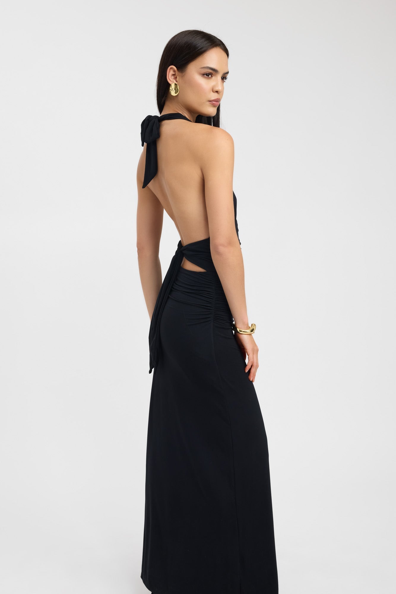 Celestine Halter Maxi Dress